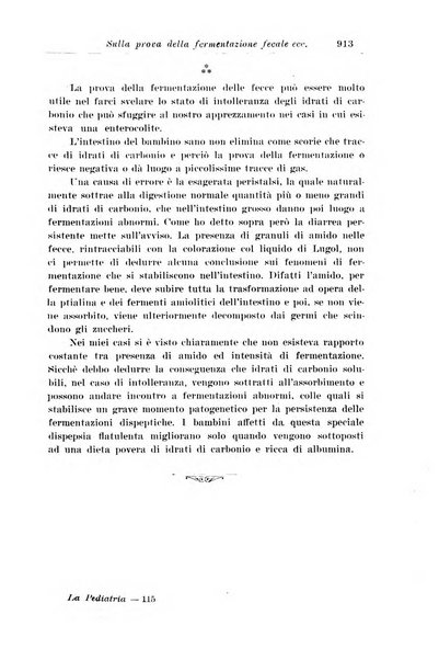 La pediatria periodico mensile indirizzato al progresso degli studi sulle malattie dei bambini