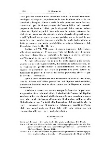 La pediatria periodico mensile indirizzato al progresso degli studi sulle malattie dei bambini