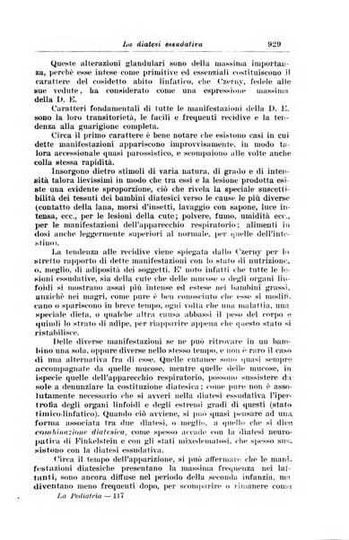 La pediatria periodico mensile indirizzato al progresso degli studi sulle malattie dei bambini