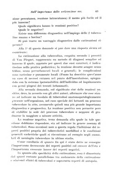 La pediatria periodico mensile indirizzato al progresso degli studi sulle malattie dei bambini