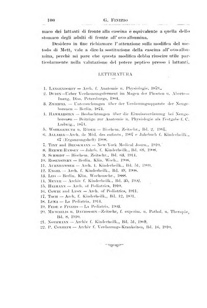 La pediatria periodico mensile indirizzato al progresso degli studi sulle malattie dei bambini