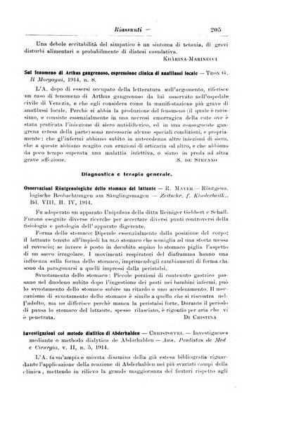 La pediatria periodico mensile indirizzato al progresso degli studi sulle malattie dei bambini