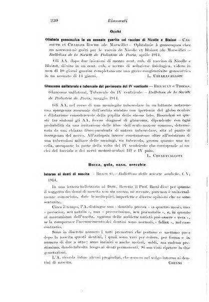 La pediatria periodico mensile indirizzato al progresso degli studi sulle malattie dei bambini