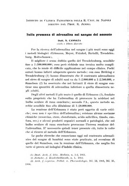 La pediatria periodico mensile indirizzato al progresso degli studi sulle malattie dei bambini