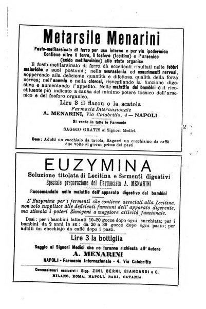 La pediatria periodico mensile indirizzato al progresso degli studi sulle malattie dei bambini