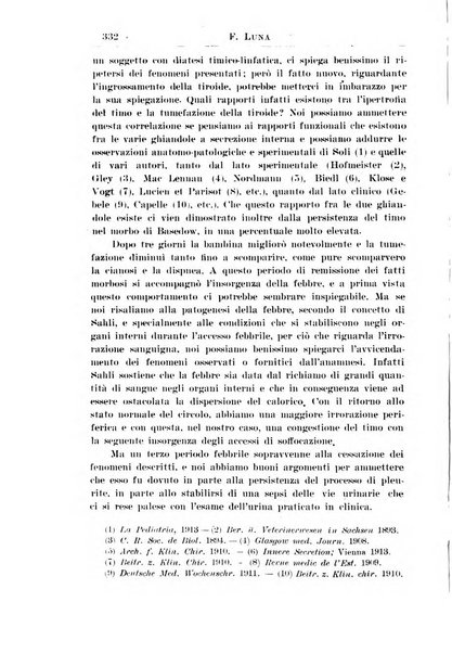 La pediatria periodico mensile indirizzato al progresso degli studi sulle malattie dei bambini