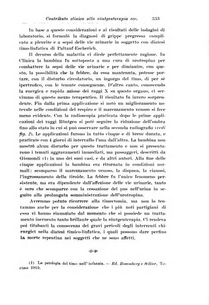 La pediatria periodico mensile indirizzato al progresso degli studi sulle malattie dei bambini