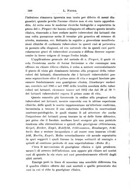 La pediatria periodico mensile indirizzato al progresso degli studi sulle malattie dei bambini