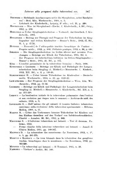 La pediatria periodico mensile indirizzato al progresso degli studi sulle malattie dei bambini