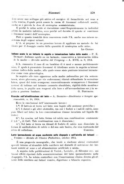 La pediatria periodico mensile indirizzato al progresso degli studi sulle malattie dei bambini