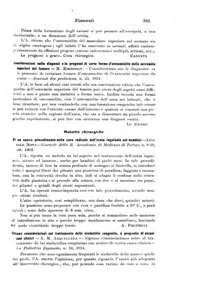 La pediatria periodico mensile indirizzato al progresso degli studi sulle malattie dei bambini