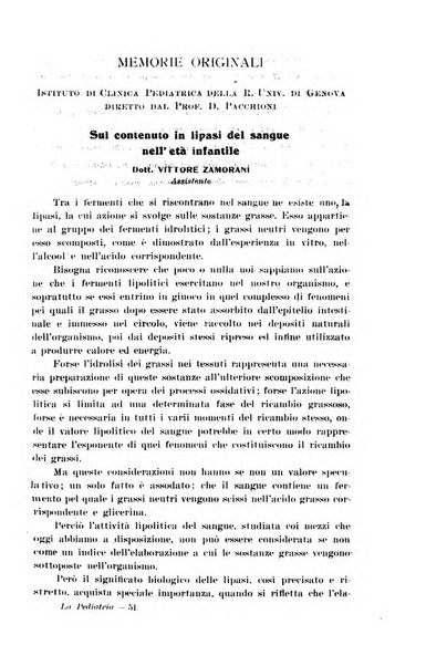 La pediatria periodico mensile indirizzato al progresso degli studi sulle malattie dei bambini