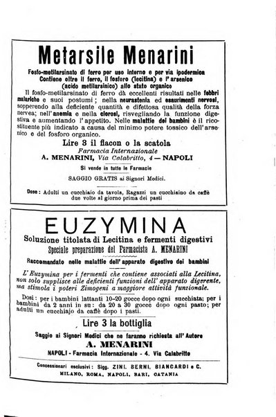 La pediatria periodico mensile indirizzato al progresso degli studi sulle malattie dei bambini