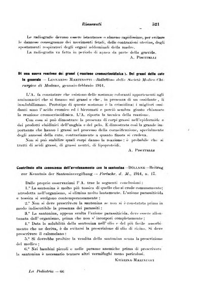 La pediatria periodico mensile indirizzato al progresso degli studi sulle malattie dei bambini