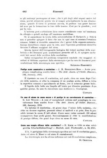 La pediatria periodico mensile indirizzato al progresso degli studi sulle malattie dei bambini