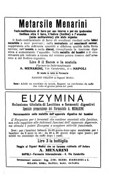 La pediatria periodico mensile indirizzato al progresso degli studi sulle malattie dei bambini