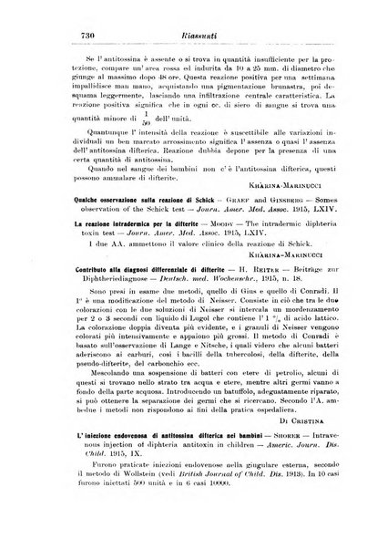 La pediatria periodico mensile indirizzato al progresso degli studi sulle malattie dei bambini