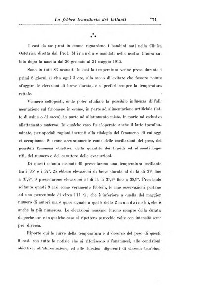 La pediatria periodico mensile indirizzato al progresso degli studi sulle malattie dei bambini