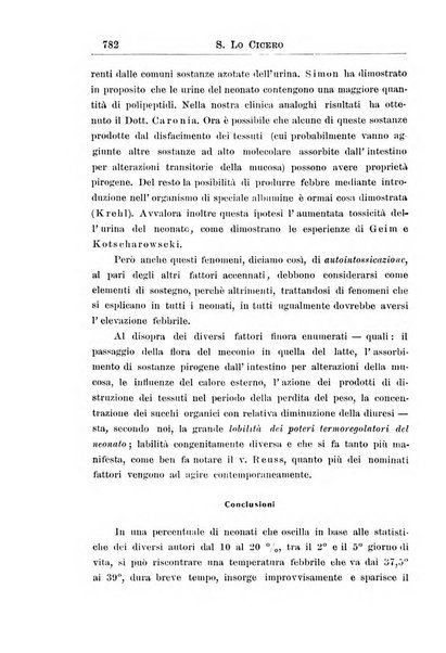 La pediatria periodico mensile indirizzato al progresso degli studi sulle malattie dei bambini