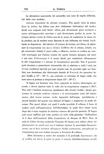 La pediatria periodico mensile indirizzato al progresso degli studi sulle malattie dei bambini