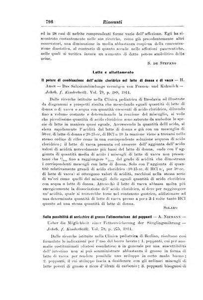 La pediatria periodico mensile indirizzato al progresso degli studi sulle malattie dei bambini