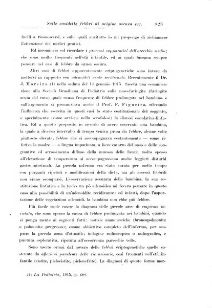 La pediatria periodico mensile indirizzato al progresso degli studi sulle malattie dei bambini