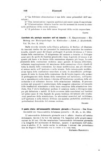 La pediatria periodico mensile indirizzato al progresso degli studi sulle malattie dei bambini