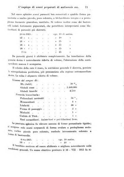 La pediatria periodico mensile indirizzato al progresso degli studi sulle malattie dei bambini