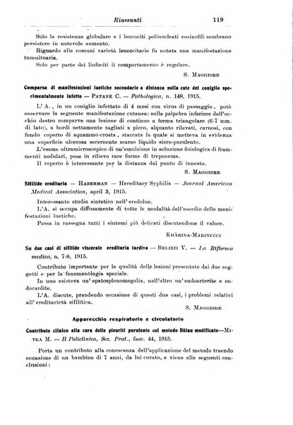 La pediatria periodico mensile indirizzato al progresso degli studi sulle malattie dei bambini