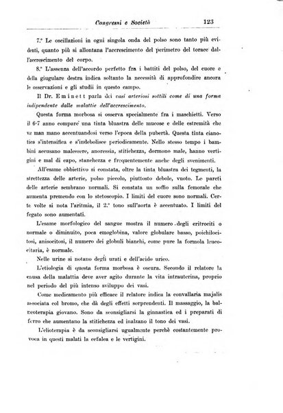 La pediatria periodico mensile indirizzato al progresso degli studi sulle malattie dei bambini