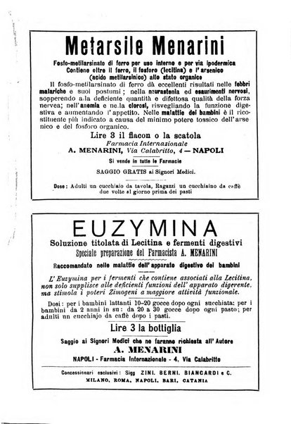 La pediatria periodico mensile indirizzato al progresso degli studi sulle malattie dei bambini