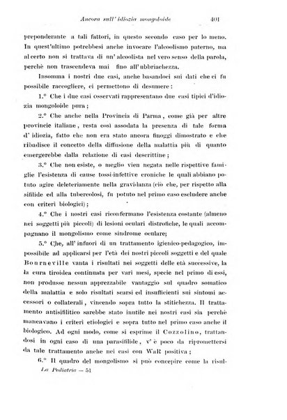 La pediatria periodico mensile indirizzato al progresso degli studi sulle malattie dei bambini