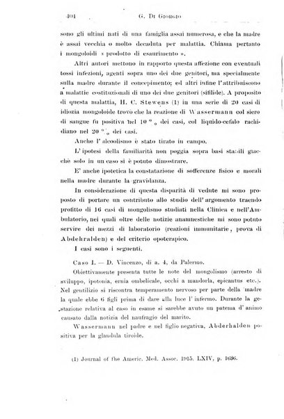 La pediatria periodico mensile indirizzato al progresso degli studi sulle malattie dei bambini