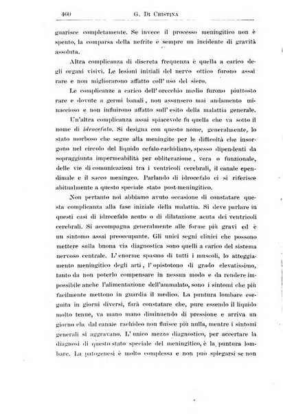 La pediatria periodico mensile indirizzato al progresso degli studi sulle malattie dei bambini