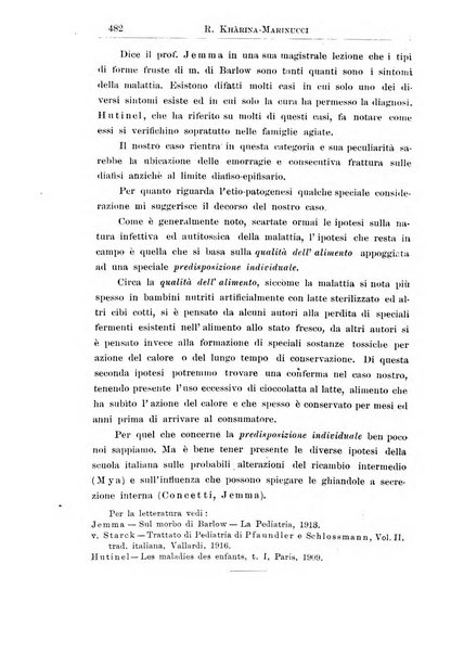 La pediatria periodico mensile indirizzato al progresso degli studi sulle malattie dei bambini