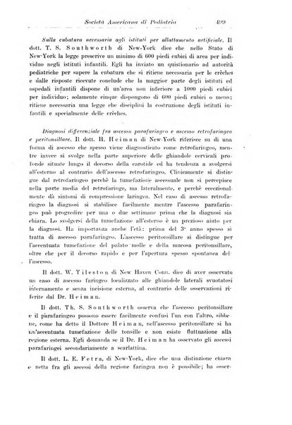 La pediatria periodico mensile indirizzato al progresso degli studi sulle malattie dei bambini