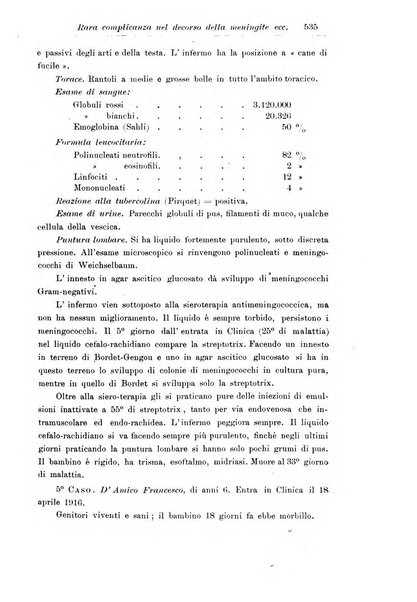 La pediatria periodico mensile indirizzato al progresso degli studi sulle malattie dei bambini