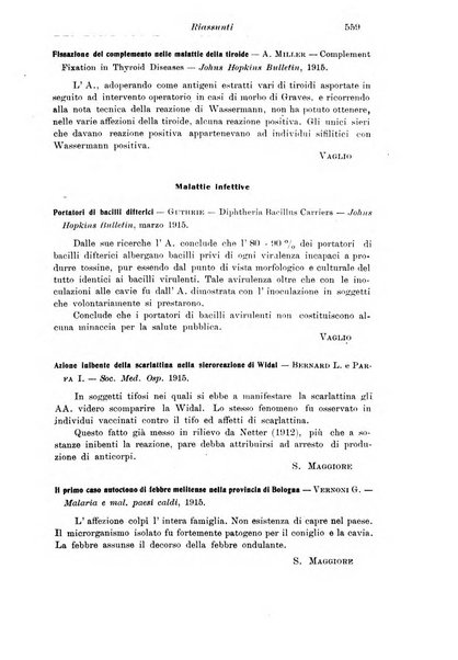 La pediatria periodico mensile indirizzato al progresso degli studi sulle malattie dei bambini