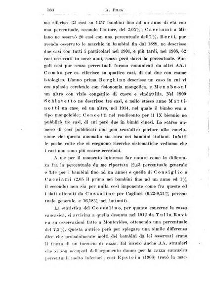 La pediatria periodico mensile indirizzato al progresso degli studi sulle malattie dei bambini