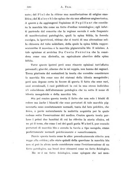 La pediatria periodico mensile indirizzato al progresso degli studi sulle malattie dei bambini