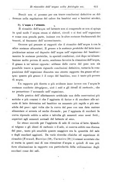 La pediatria periodico mensile indirizzato al progresso degli studi sulle malattie dei bambini