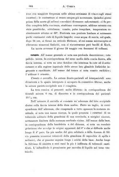 La pediatria periodico mensile indirizzato al progresso degli studi sulle malattie dei bambini