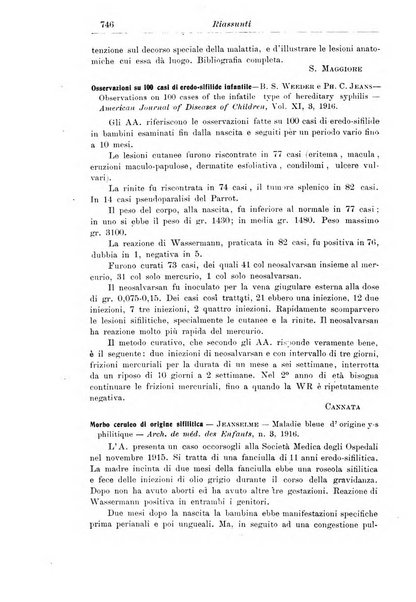 La pediatria periodico mensile indirizzato al progresso degli studi sulle malattie dei bambini