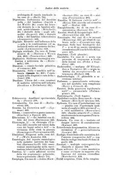 La pediatria periodico mensile indirizzato al progresso degli studi sulle malattie dei bambini