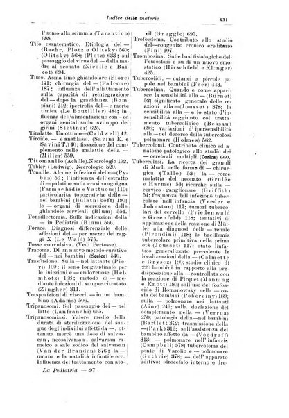 La pediatria periodico mensile indirizzato al progresso degli studi sulle malattie dei bambini