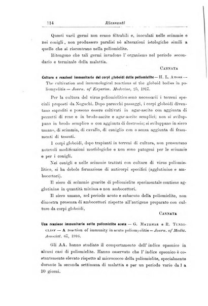 La pediatria periodico mensile indirizzato al progresso degli studi sulle malattie dei bambini