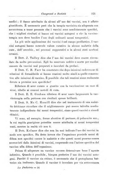 La pediatria periodico mensile indirizzato al progresso degli studi sulle malattie dei bambini