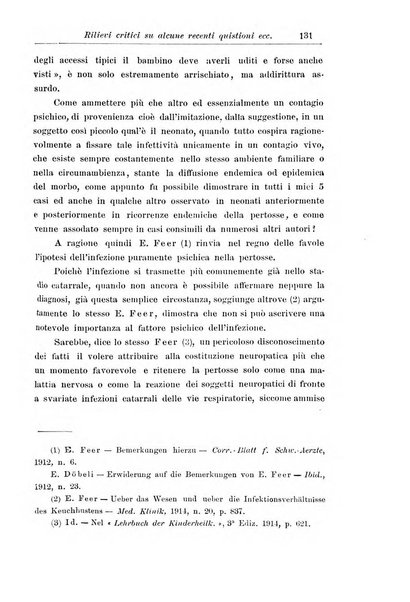 La pediatria periodico mensile indirizzato al progresso degli studi sulle malattie dei bambini