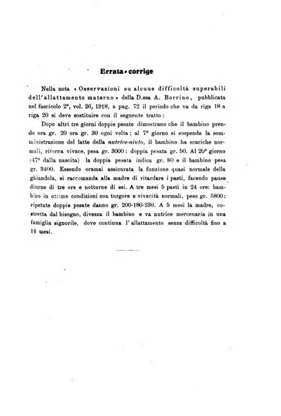 La pediatria periodico mensile indirizzato al progresso degli studi sulle malattie dei bambini