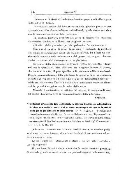 La pediatria periodico mensile indirizzato al progresso degli studi sulle malattie dei bambini